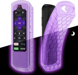 Remote Case for Roku Voice/Express HD /4K+/Ultra LT Enhanced 3930 Silicone Cover - Picture 1 of 18