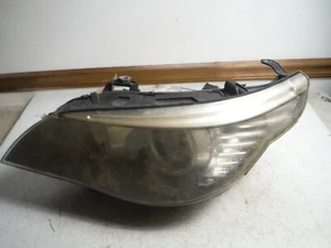 2008 BMW 528 Xi Driver Left Halogen Headlight Lamp Assembly 2008-2010 E60 - Picture 1 of 11