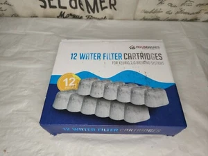Paquete de 12 filtros de agua de carbón de repuesto por artículos para el hogar soluciones para - Imagen 1 de 3
