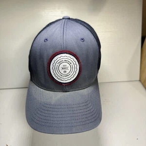 Travis Mathew Hat Snapback Cap Mens Blue Mesh Back Outdoor Golfing Golfer Casual - Picture 1 of 8
