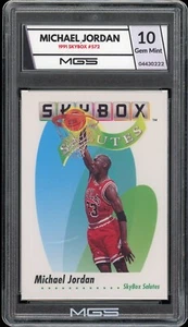 1991 Skybox #572 Michael Jordan MGS GRADED 10 Gem Mint Chicago BULLS SUPERSTAR - Picture 1 of 2