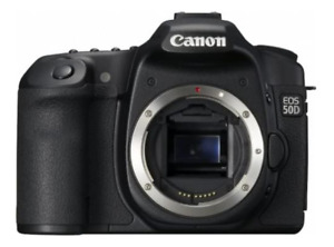 Canon EOS 50D 15.1MP Digital SLR Camera - Black (Body Only)