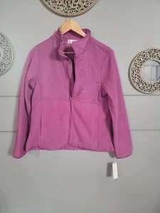 Joyce Tour Women's Full Zip Fleece Jacket Size: L / M Color Purple - Picture 1 of 7