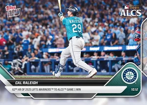 Cal Raleigh - 2025 MLB Topps AHORA - Tarjeta 860 - Preventa - Imagen 1 de 2