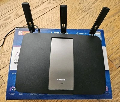Linksys EA6900 AC1900 1900 Mbps 5 Port Wireless Router Free Shipping Buy It Now! - Image 1 of 4