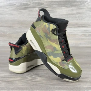 Scarpe da ginnastica Nike Air Jordan uomo 9 Dub Zero verde oliva mimetico 311046-200 - Foto 1 di 18