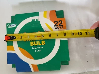 8 Inch Diameter Fiet Electric 22W Circular Light Bulb Cool White - Image 1 of 3