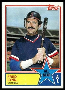 Fred Lynn 1983 Topps #392 - Foto 1 di 2