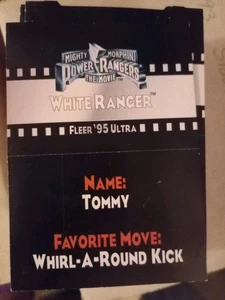 POWER RANGERS THE MOVIE TRADING CARDS "SET OF 24 POWER POP UPS" '95 FLEER ULTRA - Picture 1 of 1