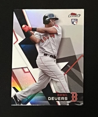 2018 Topps Finest Refractor #61 Rafael Devers RC NM-MT - Imagem 1 de 3