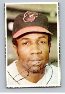 Francobolli baseball squadra di oggi Dell 1971 Frank Robinson Baltimore Orioles - Foto 1 di 2