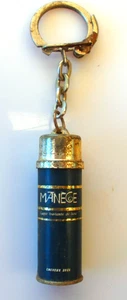 PORTE CLES KEYCHAIN - MANEGE LAQUE TRAITANTE DE LUXE CHEVEUX SEC RECTO-VERSO - Imagen 1 de 3