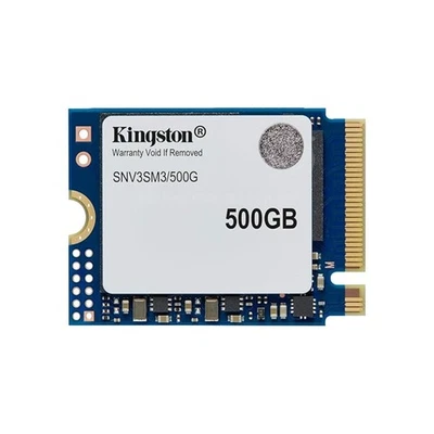 Kingston NV3 500GB SSD M.2 2230 PCIe 4.0 x4 NVMe Internal Solid State Drive - Image 1 of 2