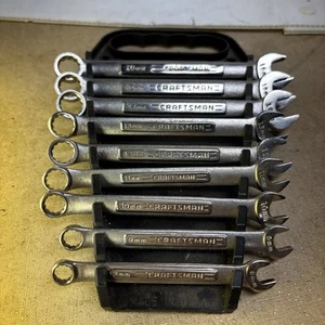 = Craftsman = 9pc Metric Combination Wench Set - 8mm to 16mm - USA - Picture 1 of 15