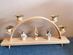 Weihnachten Erzgebirge, kleiner Schwibbogen für Kerzen - Bild 1 von 4