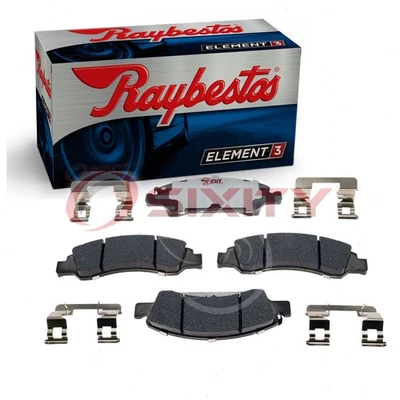 Juego de pastillas de freno de disco delanteras Raybestos Element3 para GMC Sierra 1500 2007 talla clásica Foto 1 de 4