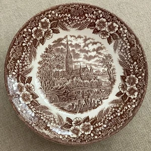 Broadhurst Staffordshire Ironstone Salad Bowl 8 Inches Diameter - Picture 1 of 4