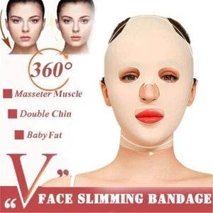 V-face Shaper Anti Wrinkle Face-lift Mask Full Face Sleeping Mask Sleep Bandage - Picture 1 of 7