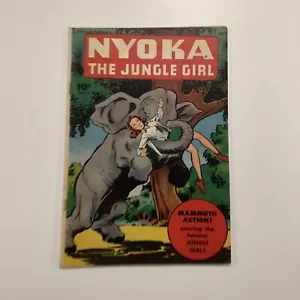 Nyoka The Jungle Girl #9 1947 VG 1947 Fawcett Golden Age - Picture 1 of 13