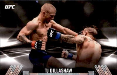 TJ Dillashaw 2017 Topps UFC Knockout Card #14 - Image 1 of 2
