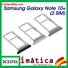 Sim tray for samsung galaxy note 10 plus + 2 sim holder micro sd card