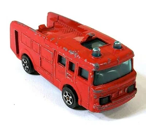 Corgi Juniors ERF Fire Tender Gt Britain Vintage Toy Car Diecast M135 - Picture 1 of 3
