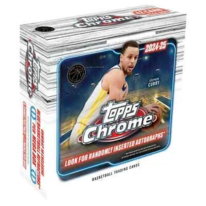 2024-25 Topps Chrome Basketball Mega Box Factory Sealed NOW IN STOCK - Picture 1 of 3