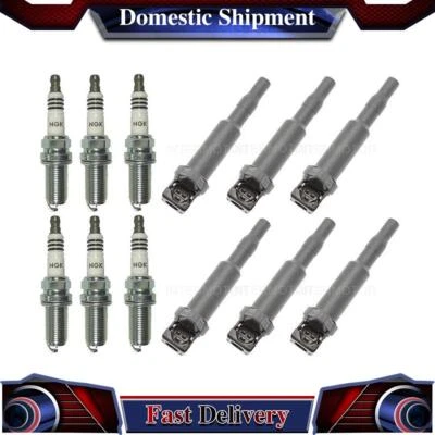 Bujía de bobina de encendido estándar 12 unidades NGK para BMW 325xi 2006 Foto 1 de 4