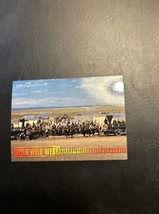 Jb7b 1999 The Wild West Movie Fleer #48 Railroaded President Grant