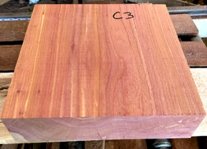 BEAUTIFUL LARGE EASTERN RED CEDAR WOOD BLANK LUMBER CARVE 12" X 12" X 3" C3 - Picture 1 of 1