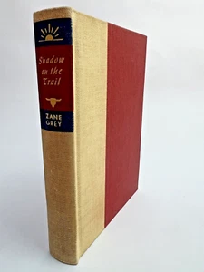 1 - Vintage SHADOW ON THE TRAIL Zane Grey Western Hardcover Book Collector 1946 - Picture 1 of 7