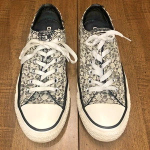 Converse Chuck Taylor All Star OX 551646 para mujer talla 7,5 pergamino negro/blanco - Imagen 1 de 12