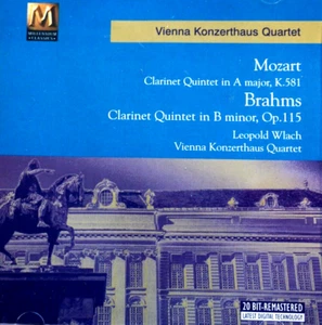 Brahms - Clarinet Quntet, op 115, Mozart Clarinet Quintet, K.581, Leo.. - CD, VG - Picture 1 of 2
