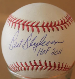 "BERT BLYLEVEN" HALL OF FAME SIGNIERTER BASEBALL (PSA/DNA) - Bild 1 von 5
