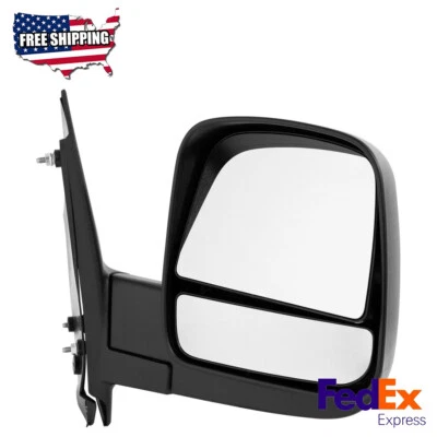 Espejo retrovisor negro texturizado lado del pasajero para 08-21 GMC Savana 2500 3500 1500 Foto 1 de 4