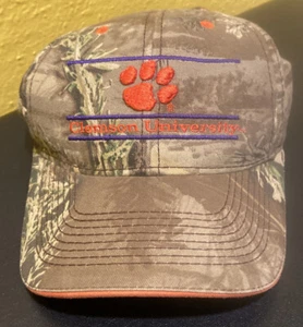 vintage clemson university hat camo Washed Worn But Not Torn - Picture 1 of 6