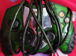 Nyko Air Flo EX Wired Green Fan Controller Microsoft Original Xbox - Picture 1 of 2