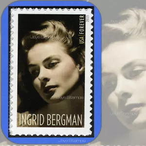 2015 INGRID BERGMAN 19th Legends of Hollywood singolo -COME NUOVO DI ZECCA - francobollo #5012 - Foto 1 di 2