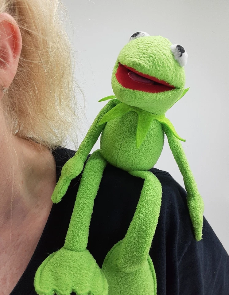 Kermit the Frog Inspired Green Frog Shoulder Pal NEW - Image 1 of 3