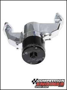 WP100UHD Meziere Water Pump, Electric, 35 gpm Billet Aluminum Polished  Chevy BB - Picture 1 of 1