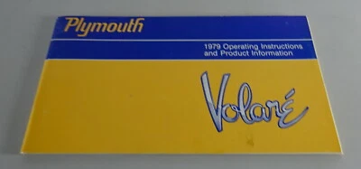 Manuale Dell'Utente / Manuale Plymouth Volaré Anno 1979 - Immagine 1 di 2