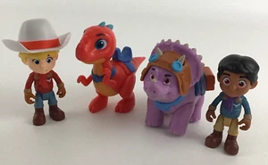 Dino Ranch Action Pack Playset Miguel Tango Jon Blitz Dinosaur Jazwares 2021 Toy - Picture 1 of 7