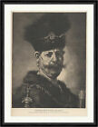 Portret Rembrandta Ermitage Petersburg artysta futro faksymile_C 1933