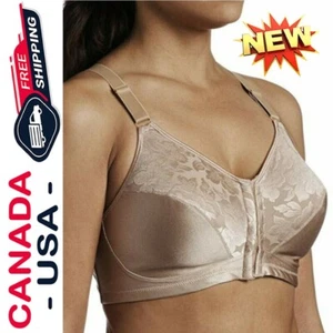 Playtex #4643 Bra 18-Hour Posture and Back Support Wire-free Nude Beige Sz 46b - Picture 1 of 1