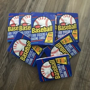 1988 Fleer Baseball Karten ungeöffnet versiegelt Wachspackung aus Box - je 15 Karten - Bild 1 von 2