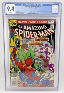 Amazing Spider-Man #158 Comic Book CGC Graded 9.4 White Pages Marvel - Picture 1 of 9