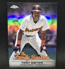 2019 Topps Chrome Tony Gwynn Family Business #16 San Diego Padres Insert