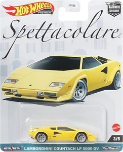 Modelo de coche Hot Wheels Car Culture Spettacolare Lamborghini Countac LP 5000 QV - Imagen 1 de 2