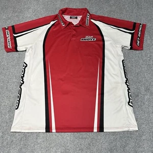 Team Hoyt Archery Polo Red White Jersey Team Apparel Shirt Mens Size 2XL - Picture 1 of 16