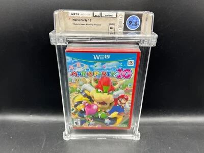 Mario Party 10 Nintendo Wii U WATA 9.6 A+ FACTORY SEALED MINT VGA - Image 1 of 4